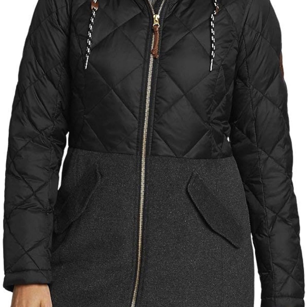 Eddie Bauer Women's Black Quilted Jacket